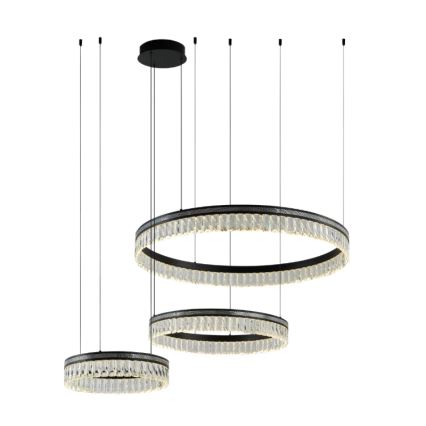 Димируема LED кристална люстра на кабел THALIA LED/120W/230V 3000-6000K + дистанционно управление