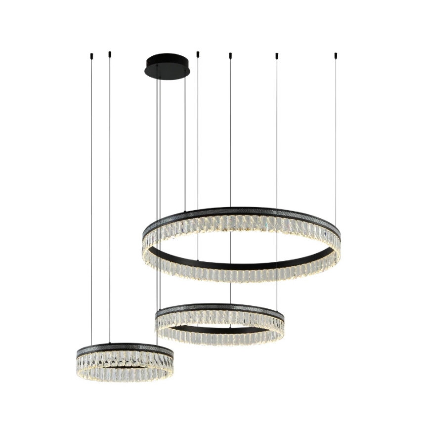 Димируема LED кристална люстра на кабел THALIA LED/120W/230V 3000-6000K + дистанционно управление