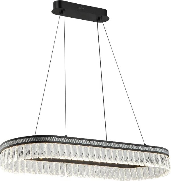 LED димируем кристален полилей на кабел THALIA LED/50W/230V 3000-6000K + дистанционно управление