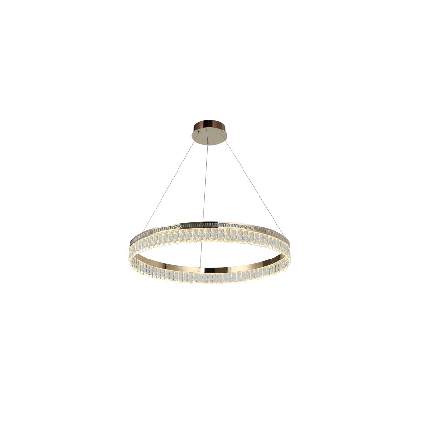 Димируем LED кристален полилей на кабел THALIA, 55 W/230 V, 3000–6000 K, Ø 80 см + дистанционно управление