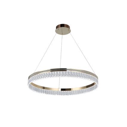 Димируем LED кристален полилей на кабел THALIA, 55 W/230 V, 3000–6000 K, Ø 80 см + дистанционно управление