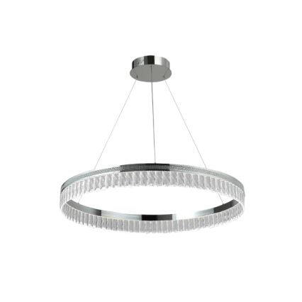 LED димируем кристален полилей на кабел THALIA LED/55W/230V 3000-6000K Ø 80 см + дистанционно управление