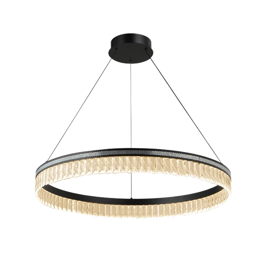 Димируем кристален полилей на кабел THALIA LED/55W/230V 3000-6000K диаметър 80 cm + дистанционно управление