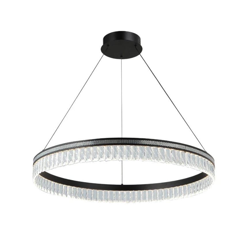 Димируем кристален полилей на кабел THALIA LED/55W/230V 3000-6000K диаметър 80 cm + дистанционно управление