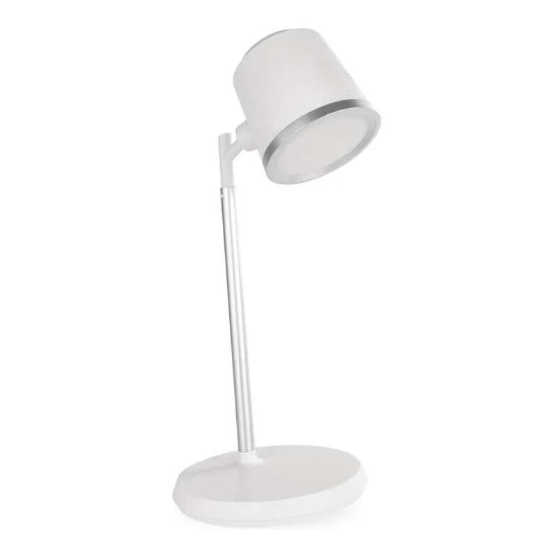 LED Димируема акумулаторна настолна лампа 4в1 LED/6W/3,7V 3000K/4000K/6500K 1500mAh бял