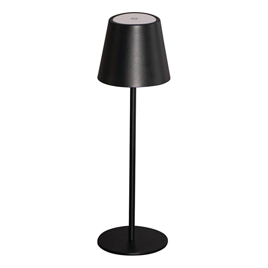 LED Димируема акумулаторна настолна лампа INITA LED/1,2W/1800 mAh IP54 черен