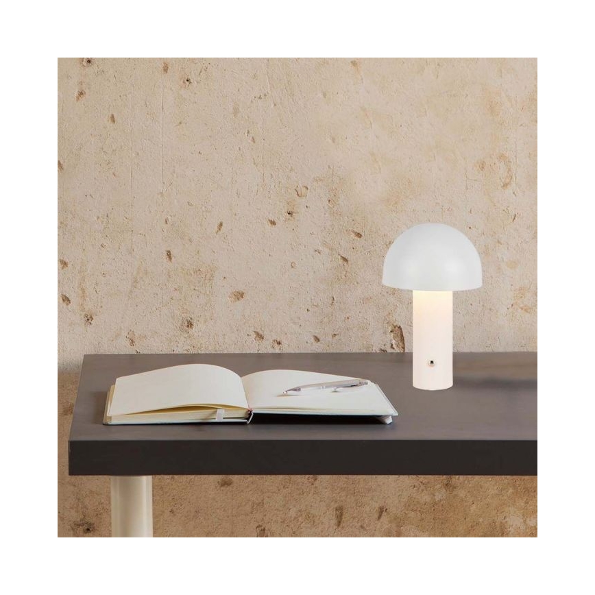 LED Димируема акумулаторна настолна touch лампа LED/1W/5V 3000-6000K 1800 mAh бял