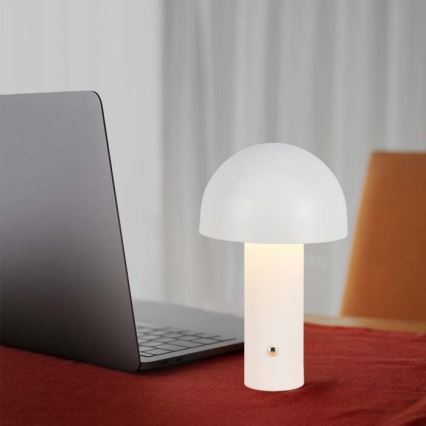 LED Димируема акумулаторна настолна touch лампа LED/1W/5V 3000-6000K 1800 mAh бял