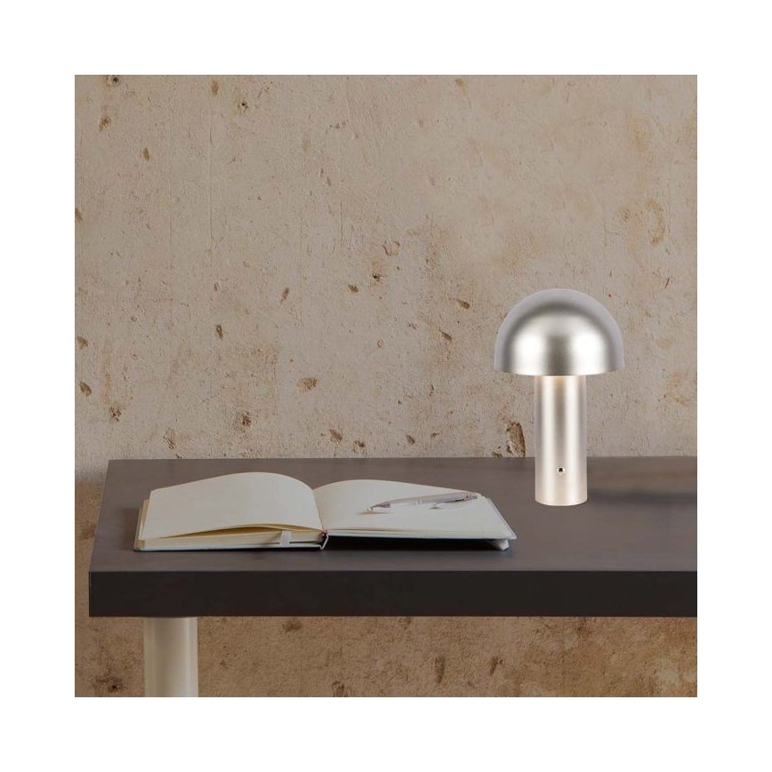 LED Димируема акумулаторна настолна touch лампа LED/1W/5V 3000-6000K 1800 mAh златист