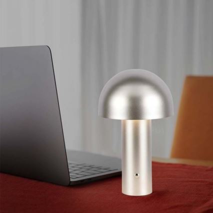LED Димируема акумулаторна настолна touch лампа LED/1W/5V 3000-6000K 1800 mAh златист