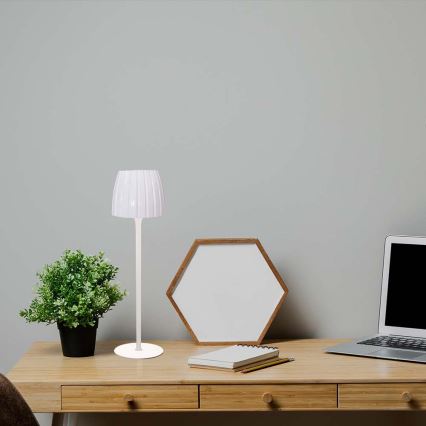 LED Димируема акумулаторна настолна touch лампа LED/2,7W/5V 3000/4000/6000K 1800 mAh бял