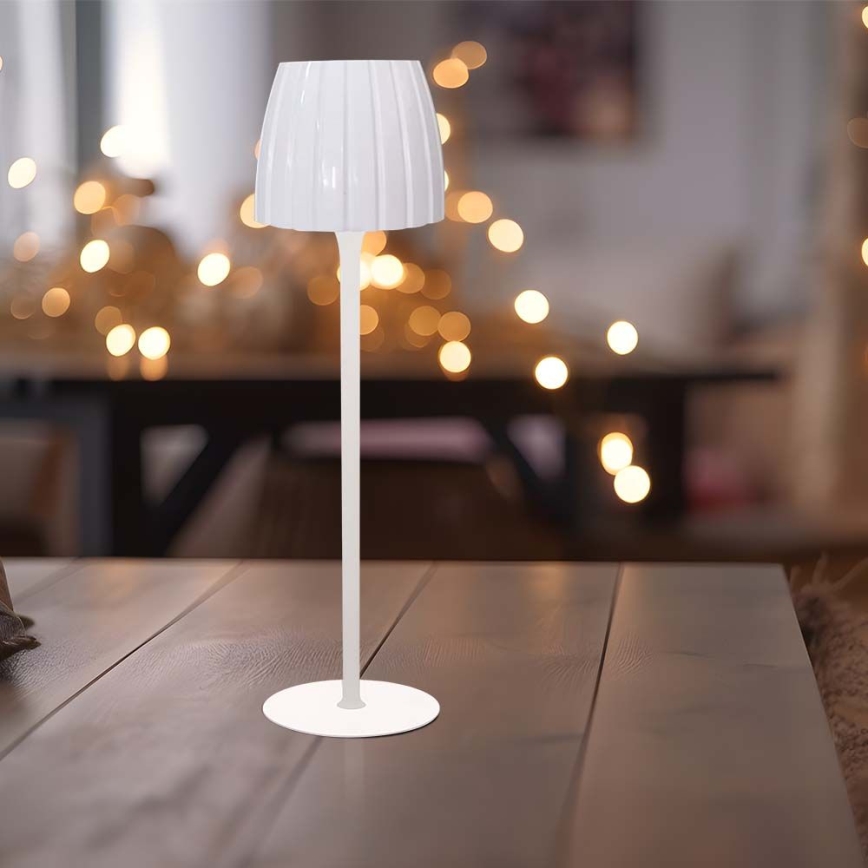 LED Димируема акумулаторна настолна touch лампа LED/2,7W/5V 3000/4000/6000K 1800 mAh бял