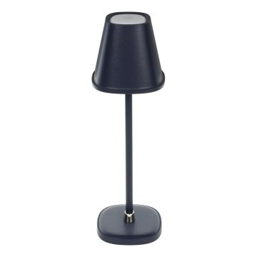 LED Димируема акумулаторна настолна лампа LED/3W/1800 mAh тъмносин
