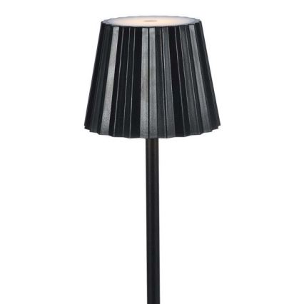 LED Димируема акумулаторна настолна touch лампа LED/4W/5V 3000-6000K 1800 mAh черен