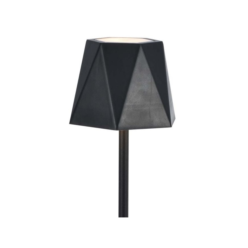 LED Димируема акумулаторна настолна touch лампа LED/4W/5V 3000-6000K 1800 mAh черен