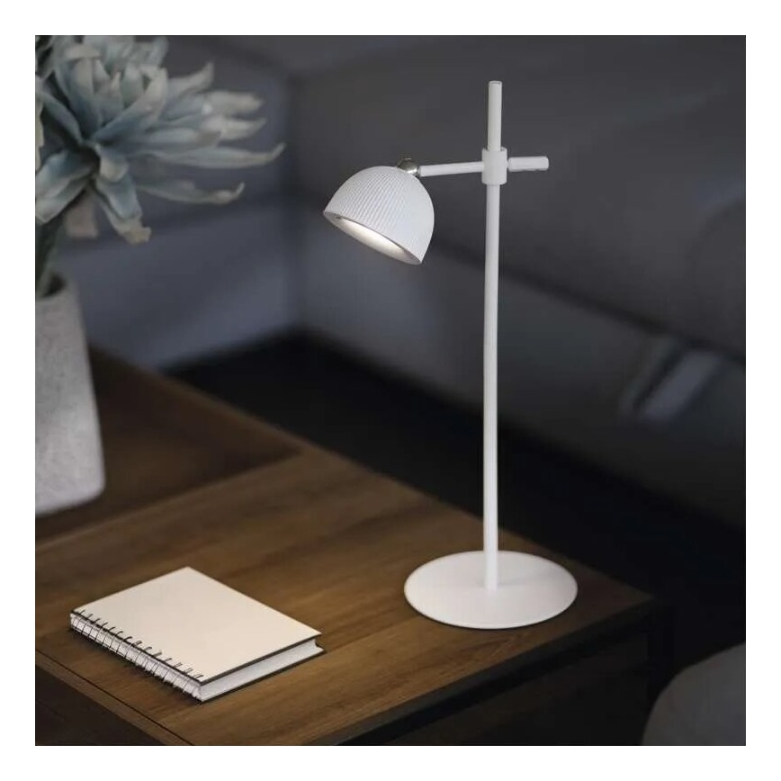 LED Димируема акумулаторна настолна лампа магнитен 4в1 LED/4,2W/3,7V 4000K 1200mAh бял