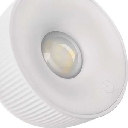 LED Димируема акумулаторна настолна лампа магнитен 4в1 LED/4,2W/3,7V 4000K 1200mAh бял
