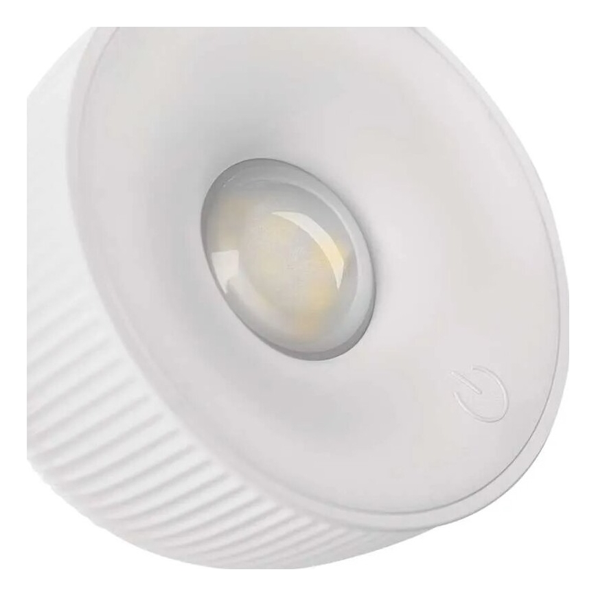 LED Димируема акумулаторна настолна лампа магнитен 4в1 LED/4,2W/3,7V 4000K 1200mAh бял