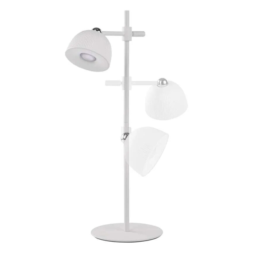 LED Димируема акумулаторна настолна лампа магнитен 4в1 LED/4,2W/3,7V 4000K 1200mAh бял