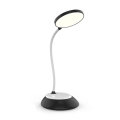 LED Димируема акумулаторна настолна лампа VISUA LED/5W/5V 3000-5000K 1200 mAh черен