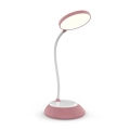 LED Димируема акумулаторна настолна лампа VISUA LED/5W/5V 3000-5000K 1200 mAh розов