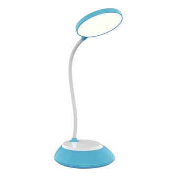 LED Димируема акумулаторна настолна лампа VISUA LED/5W/5V 3000-5000K 1200 mAh син