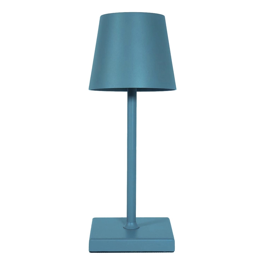 LED Димируема акумулаторна настолна сензорна лампа LED/3,5W/5V 5200mAh син