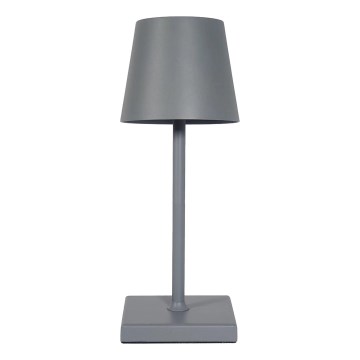 LED Димируема акумулаторна настолна сензорна лампа LED/3,5W/5V 5200mAh сив