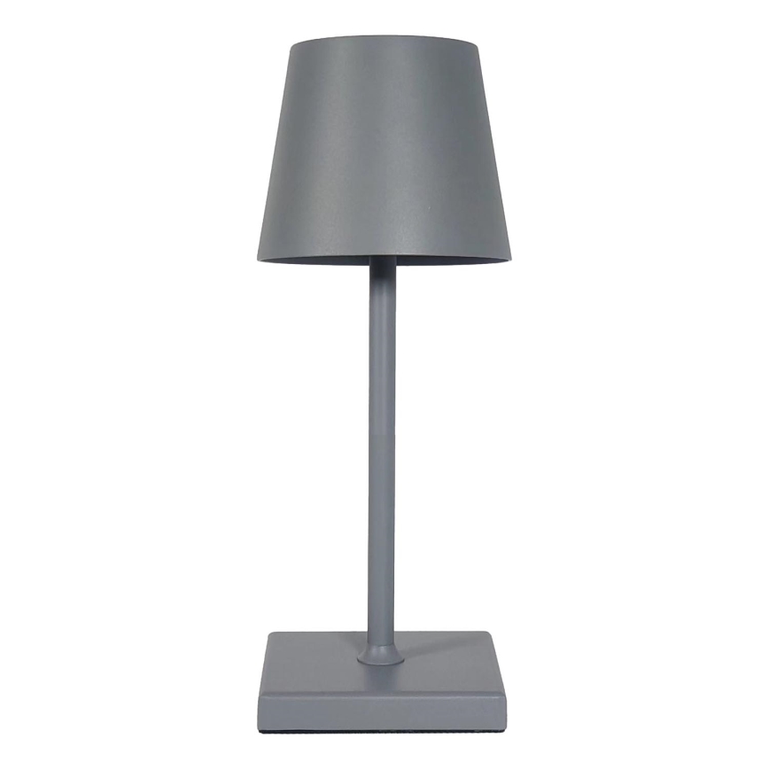 LED Димируема акумулаторна настолна сензорна лампа LED/3,5W/5V 5200mAh сив