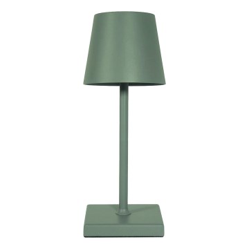 LED Димируема акумулаторна настолна сензорна лампа LED/3,5W/5V 5200mAh зелен