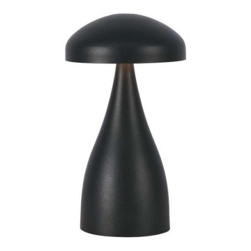 LED Димируема акумулаторна настолна touch лампа LED/1W/5V 3000-6000K 1800 mAh черен