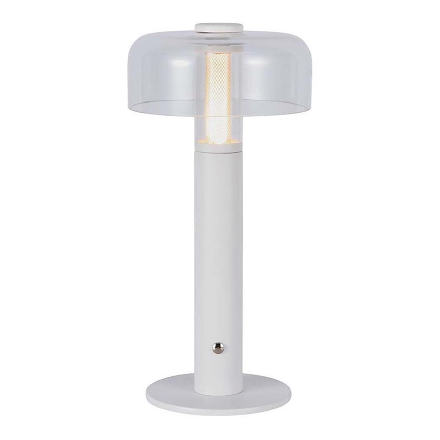 LED Димируема акумулаторна настолна touch лампа LED/1W/5V 3000K 1800 mAh бял