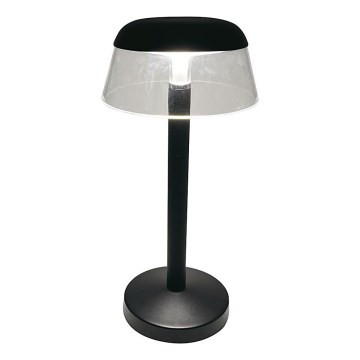 LED Димируема акумулаторна настолна touch лампа LED/3W/5V 3000-6000K 1800 mAh черен