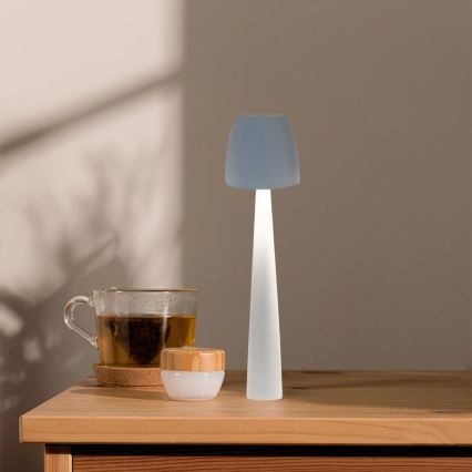 LED Димируема акумулаторна настолна touch лампа LED/3W/5V 3000-6000K 1800 mAh бял