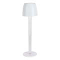LED Димируема акумулаторна настолна touch лампа LED/3W/5V 3000K 1800 mAh бял