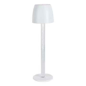 LED Димируема акумулаторна настолна touch лампа LED/3W/5V 3000K 1800 mAh бял