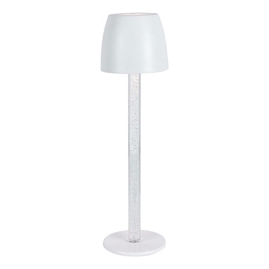 LED Димируема акумулаторна настолна touch лампа LED/3W/5V 3000K 1800 mAh бял