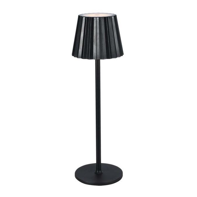 LED Димируема акумулаторна настолна touch лампа LED/4W/5V 3000-6000K 1800 mAh черен