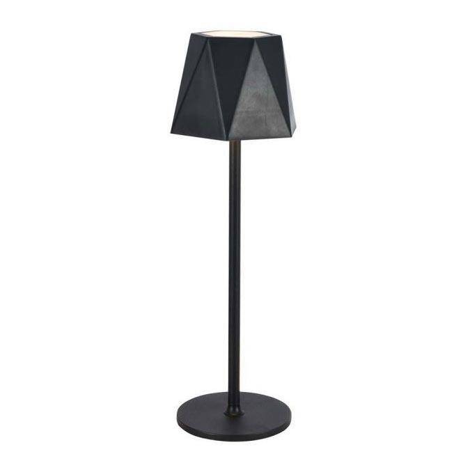 LED Димируема акумулаторна настолна touch лампа LED/4W/5V 3000-6000K 1800 mAh черен