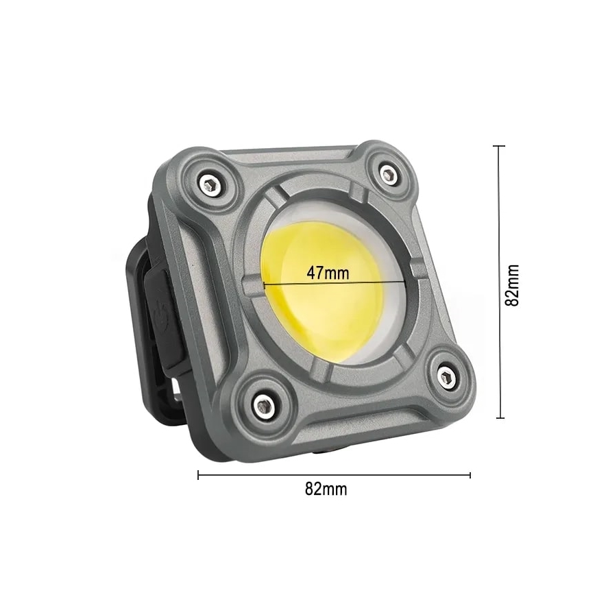 LED Димируема акумулаторна работна лампа LED/15W/5V IPX4 1000 lm 2000 mAh