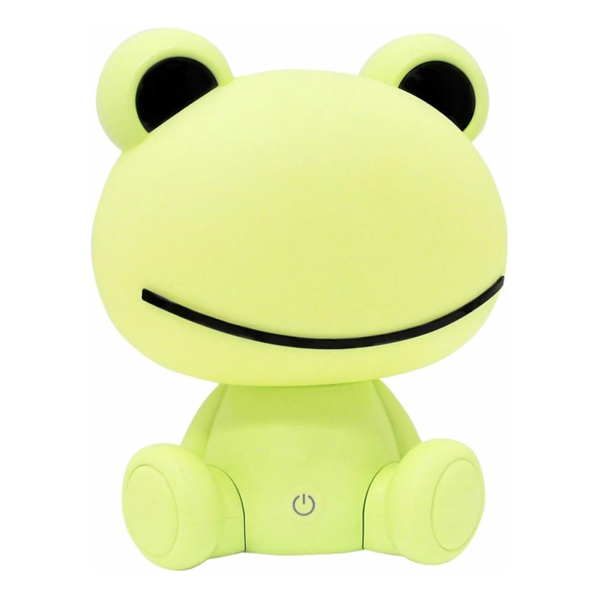 LED Димируема детска сензорна лампа FROG LED/2,5W/3,7V 1200 mAh
