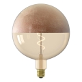 LED димируема филаментна крушка G200 с медно покритие E27/4W/230V 1800K CRI 90