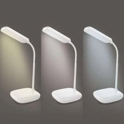 LED Димируема гъвкав настолна лампа LED/12W/230V 3000K/4000K/6500K бял