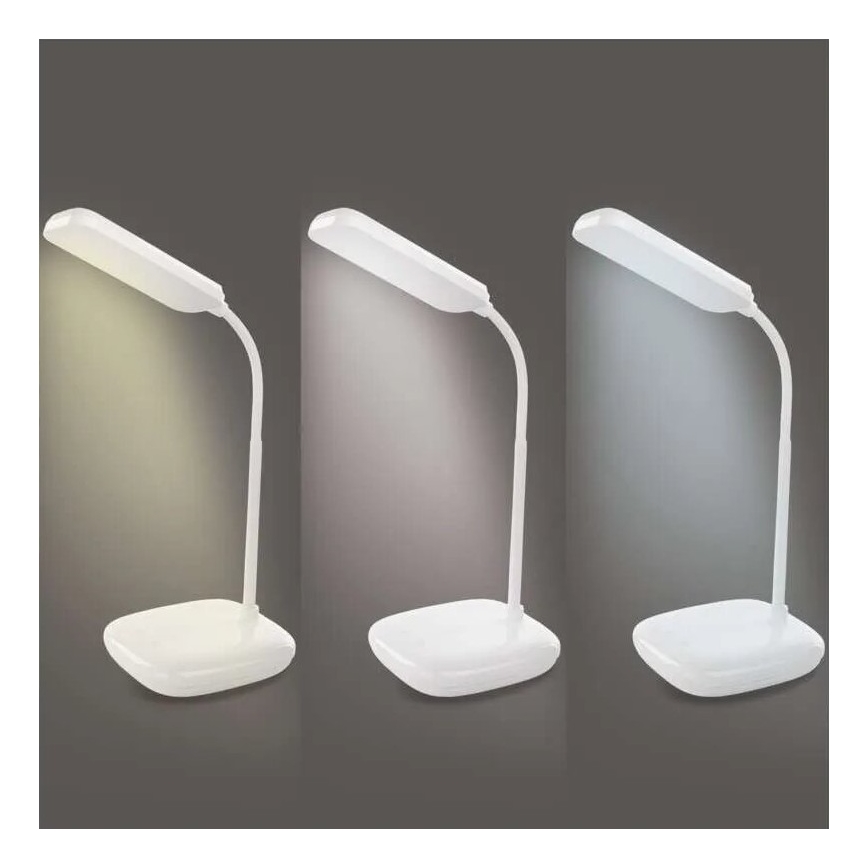 LED Димируема гъвкав настолна лампа LED/12W/230V 3000K/4000K/6500K бял