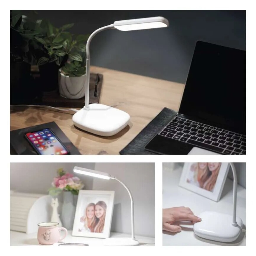 LED Димируема гъвкав настолна лампа LED/12W/230V 3000K/4000K/6500K бял