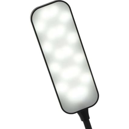 LED Димируема гъвкав настолна лампа LED/12W/230V 3000K/4000K/6500K черен