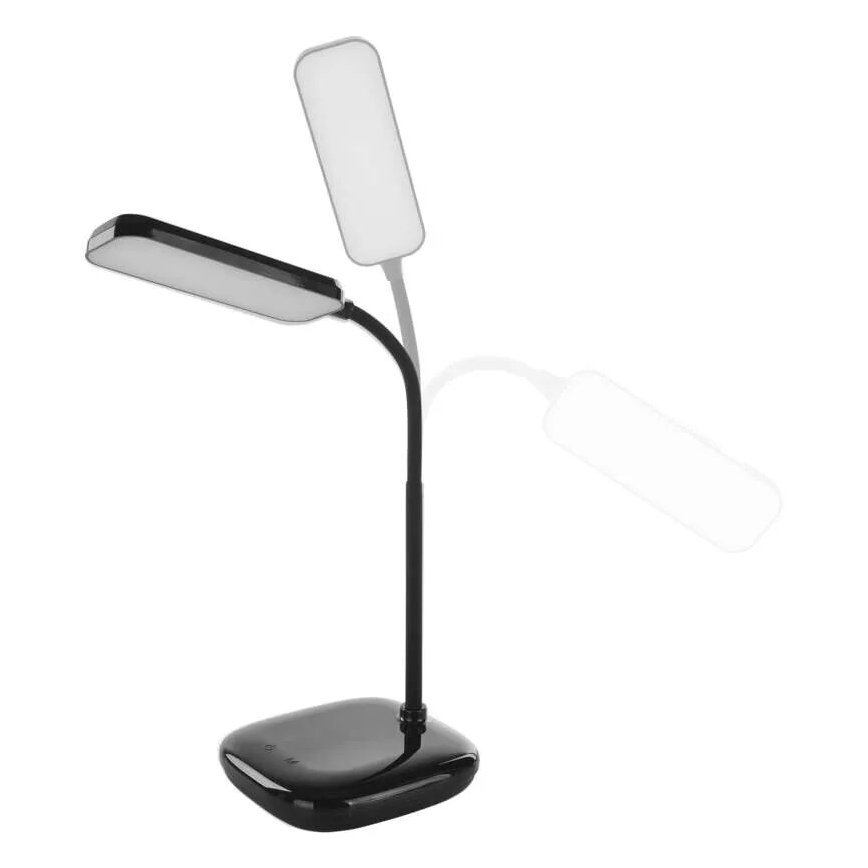 LED Димируема гъвкав настолна лампа LED/12W/230V 3000K/4000K/6500K черен