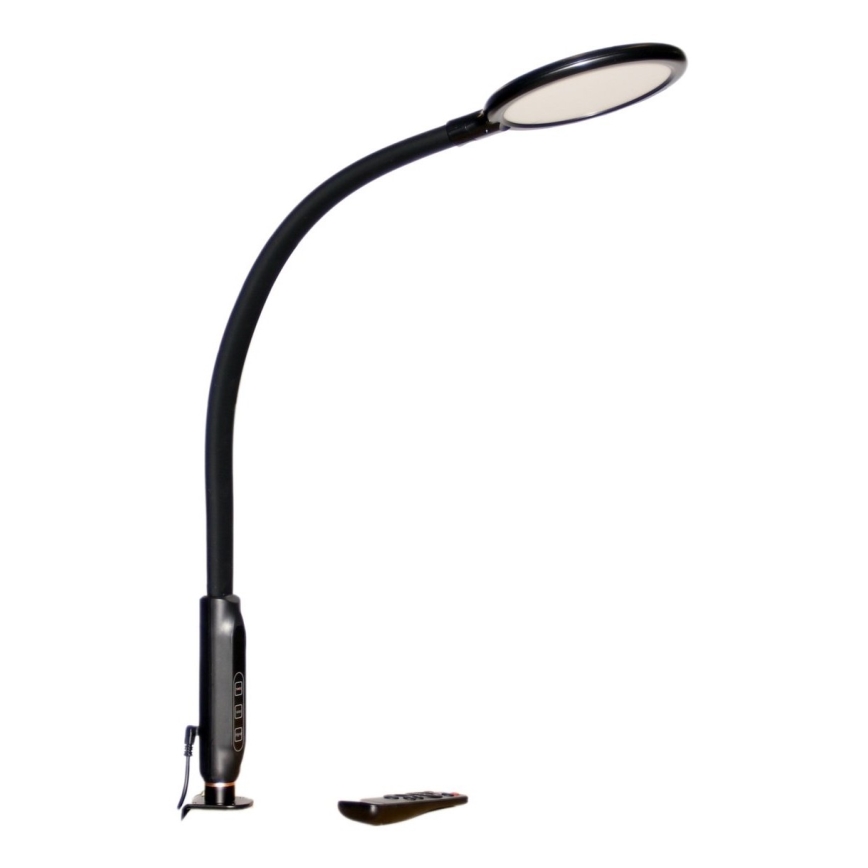 LED Димируема сензорна лампа 3в1 LED/12W/230V черен CRI 90 + дистанционно управление