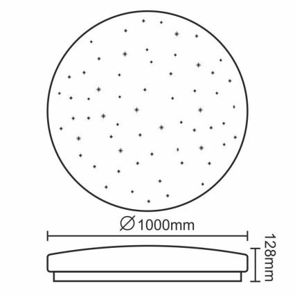 LED Димируема лампа LED/150W/230V