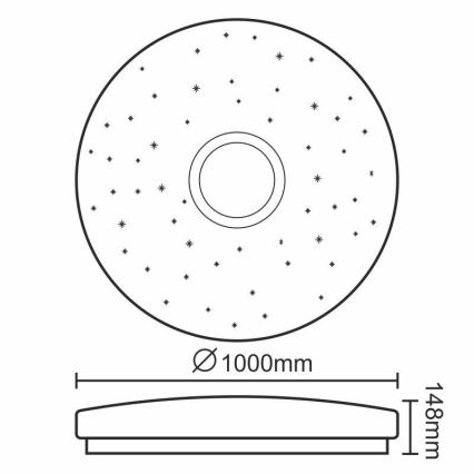 LED Димируема лампа LED/150W/230V